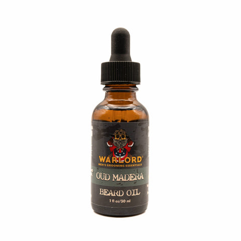 Oud Madera Beard Oil: 1 oz