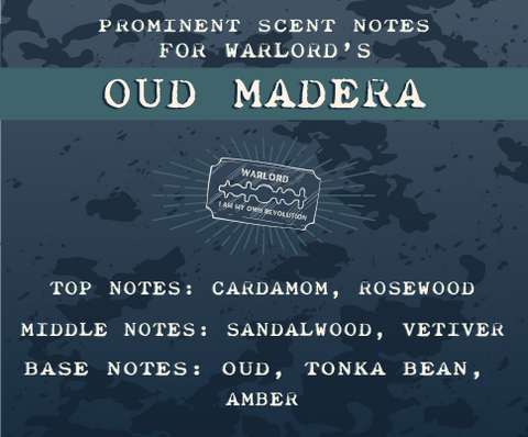 Oud Madera Beard Oil: 1 oz