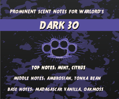 Dark 30 Beard Oil: 1 oz