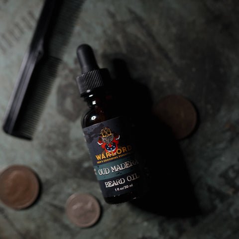 Oud Madera Beard Oil: 1 oz