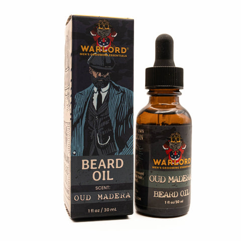 Oud Madera Beard Oil: 1 oz
